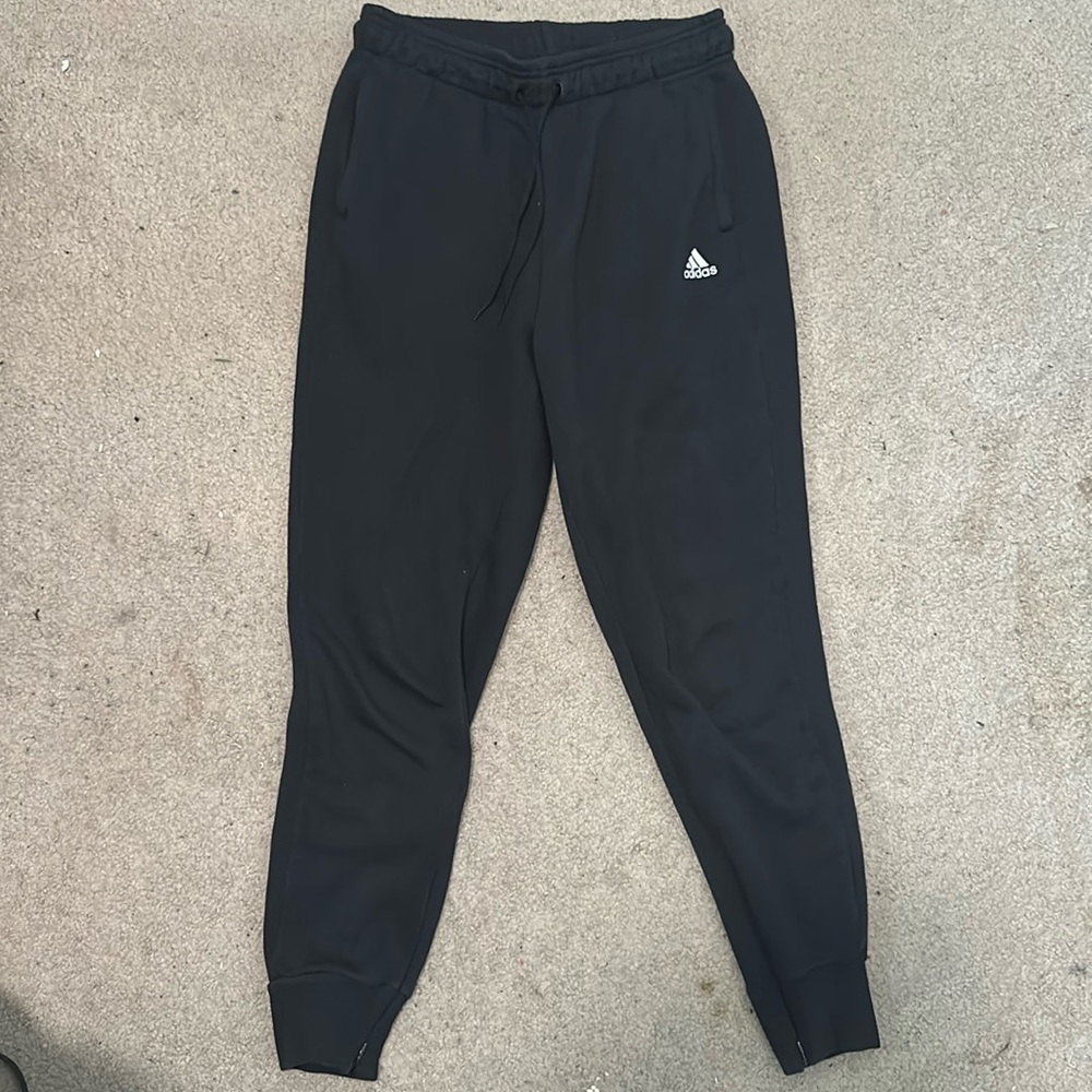 Black Adidas sweatpants size Small